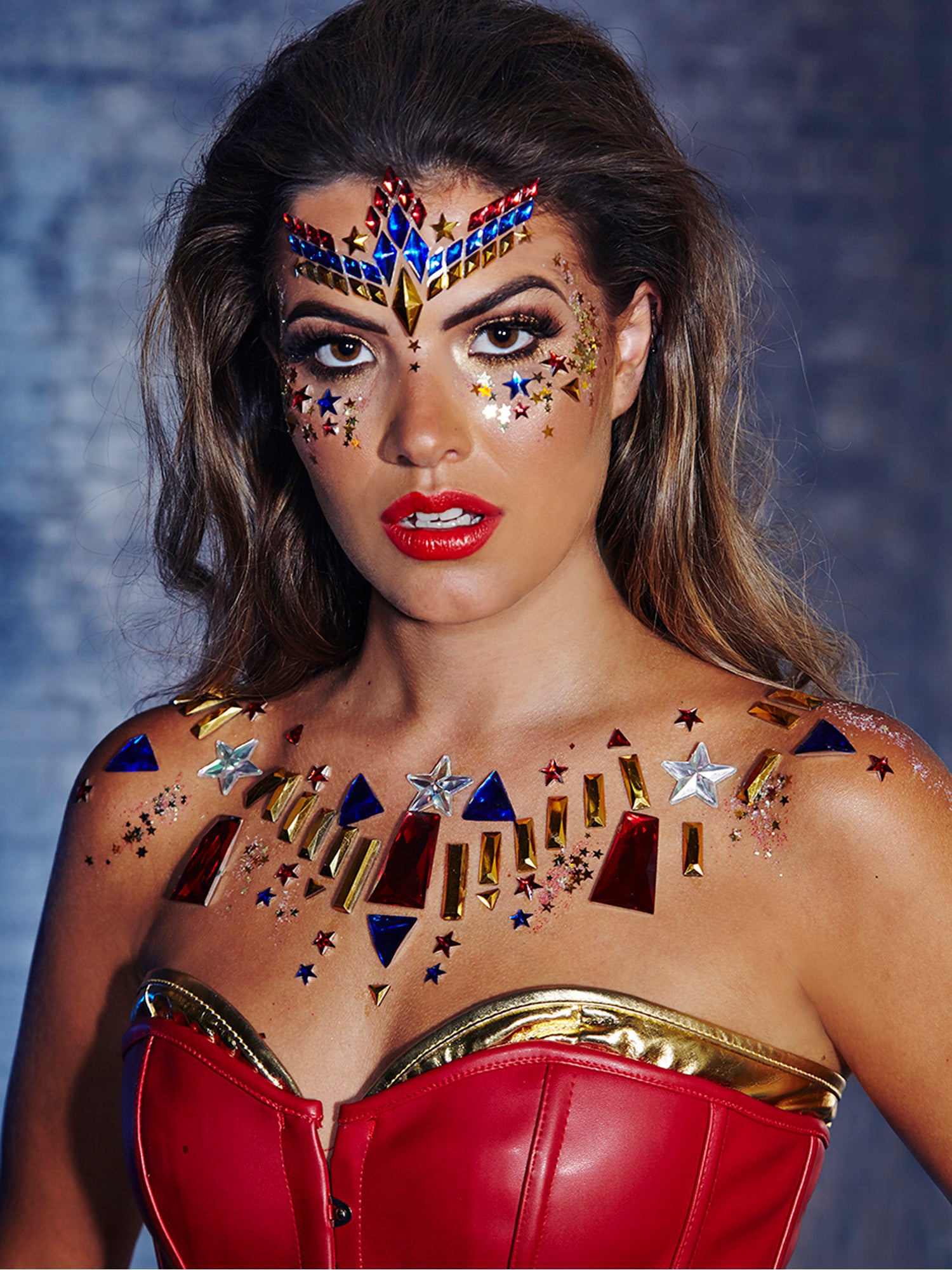 Wonder Woman Face Jewel