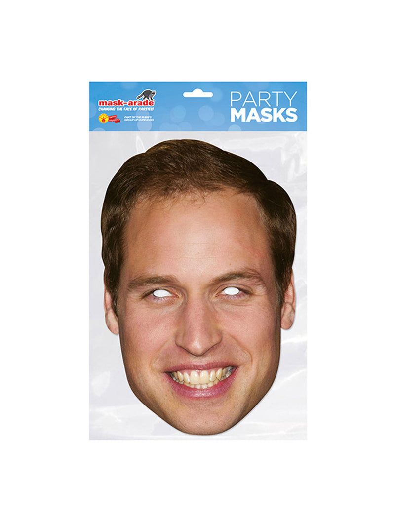 Prince William Celebrity Face Mask