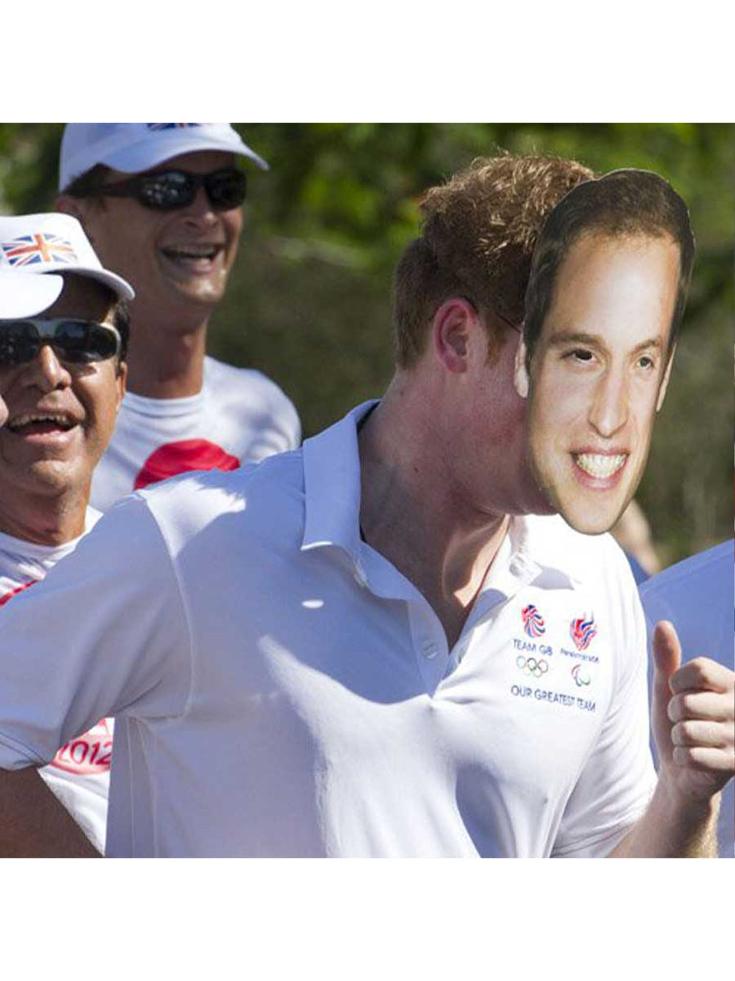 Prince William Celebrity Face Mask