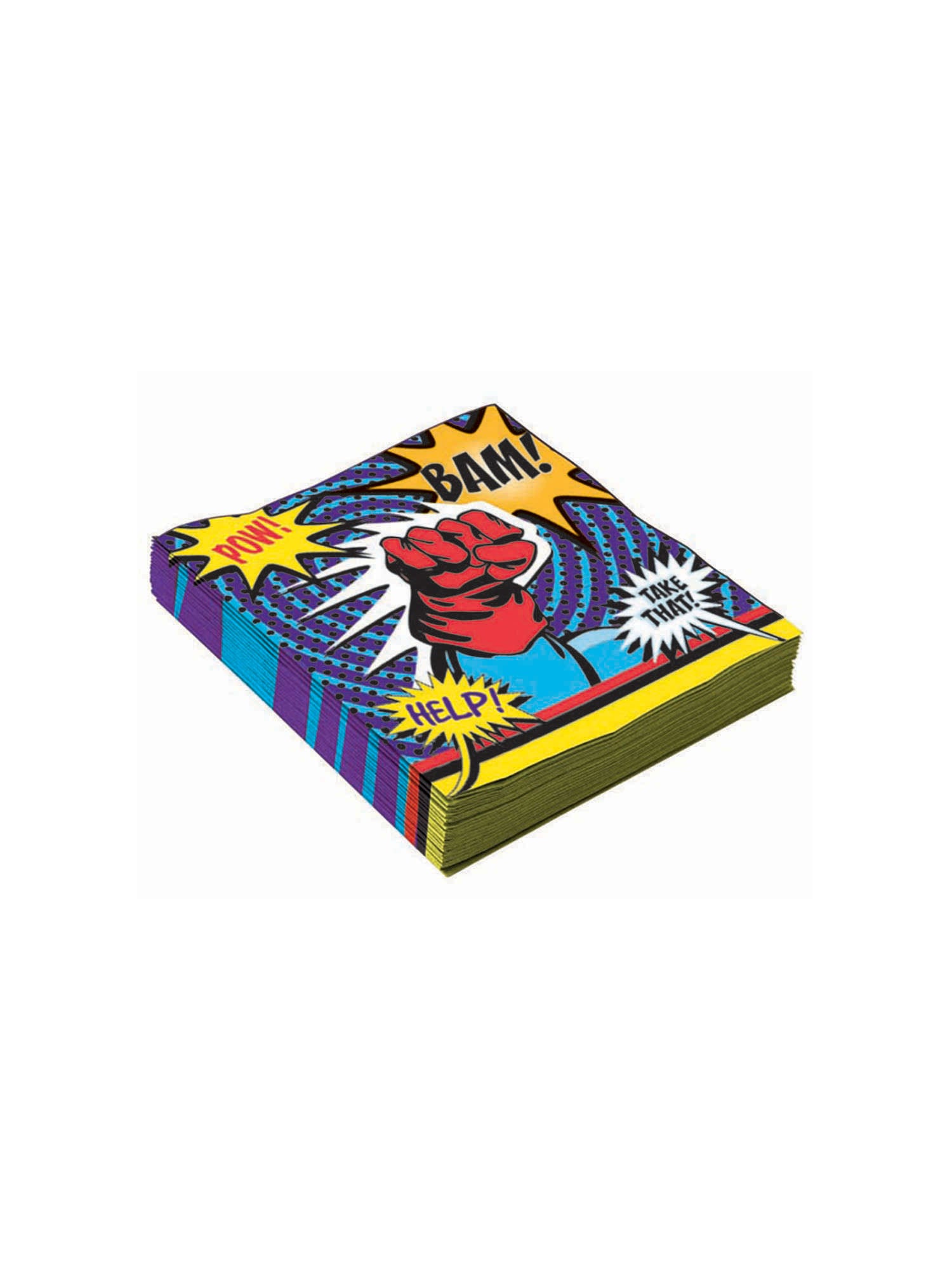 Super Hero Napkin 33cm