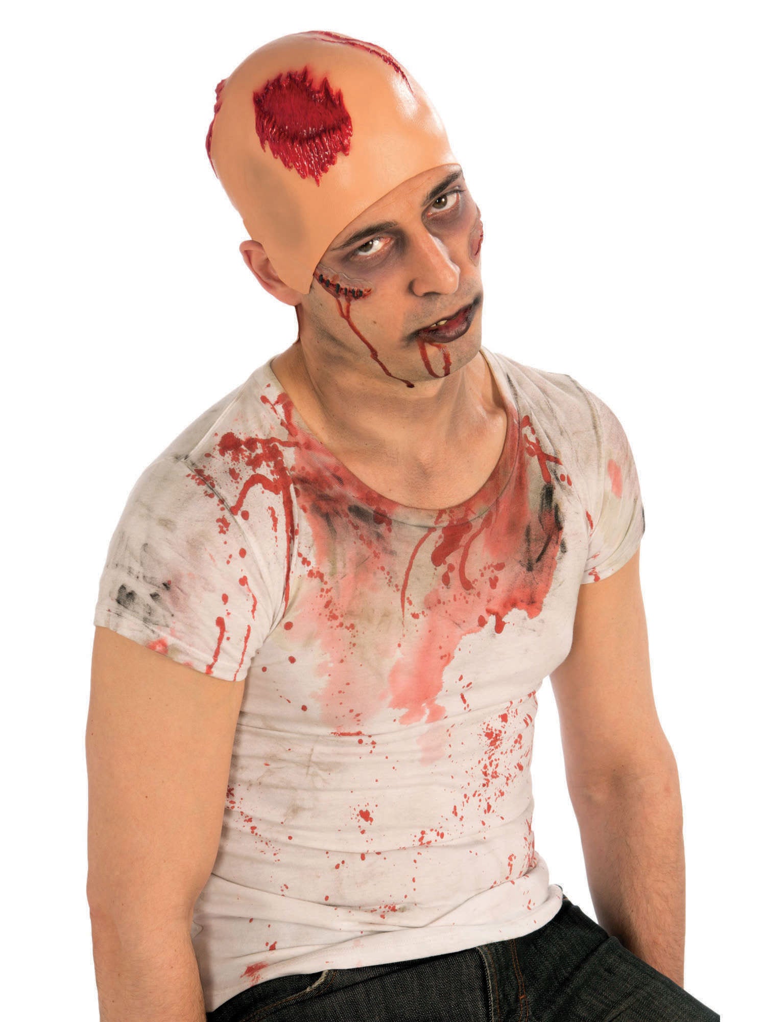 Bloody Bald Cap***