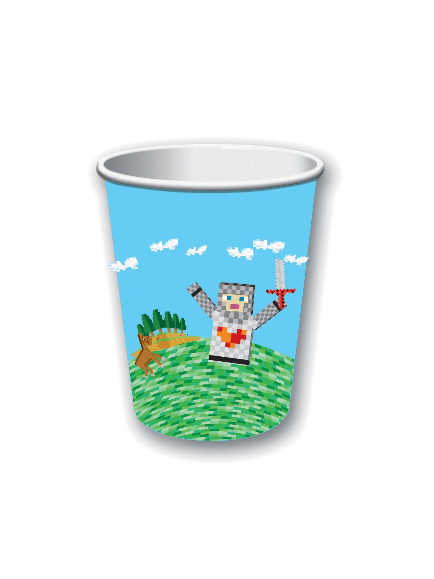 Medieval Party Decor Cups 266ml