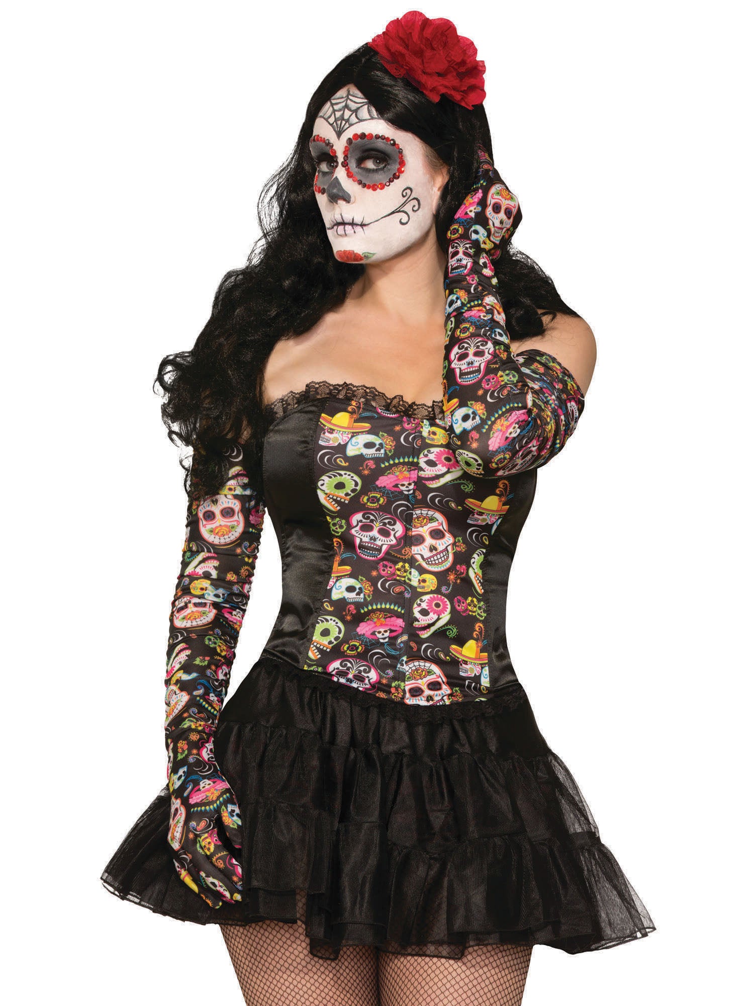 Day Of The Dead Gloves ***