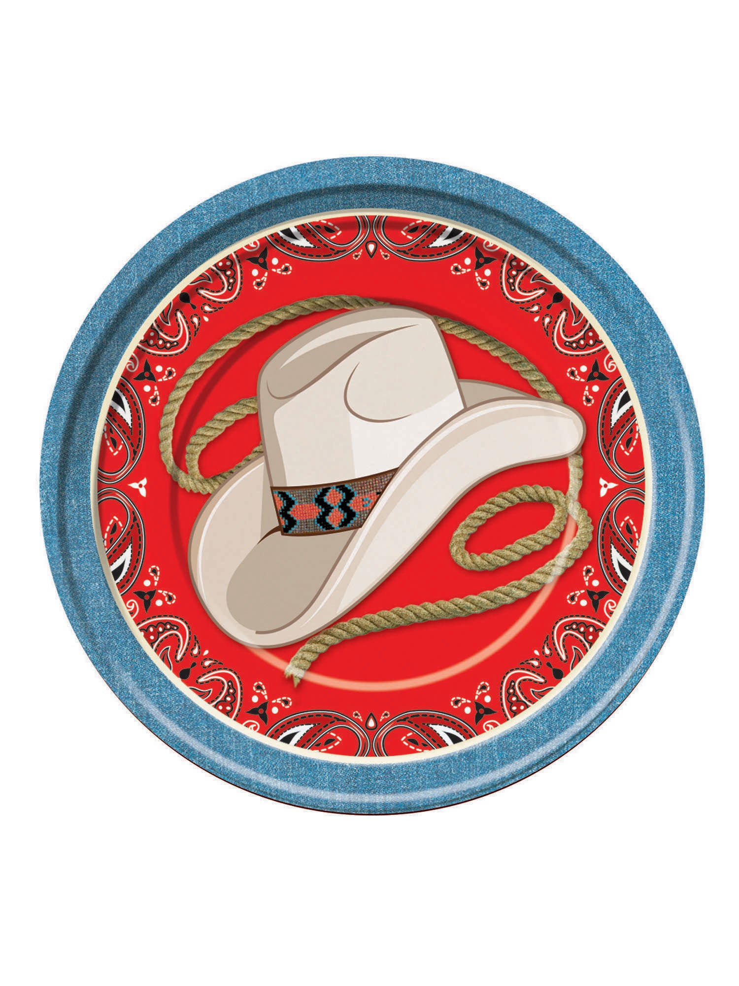 Way Out West - 9In Dinner Plate (8Pcs)