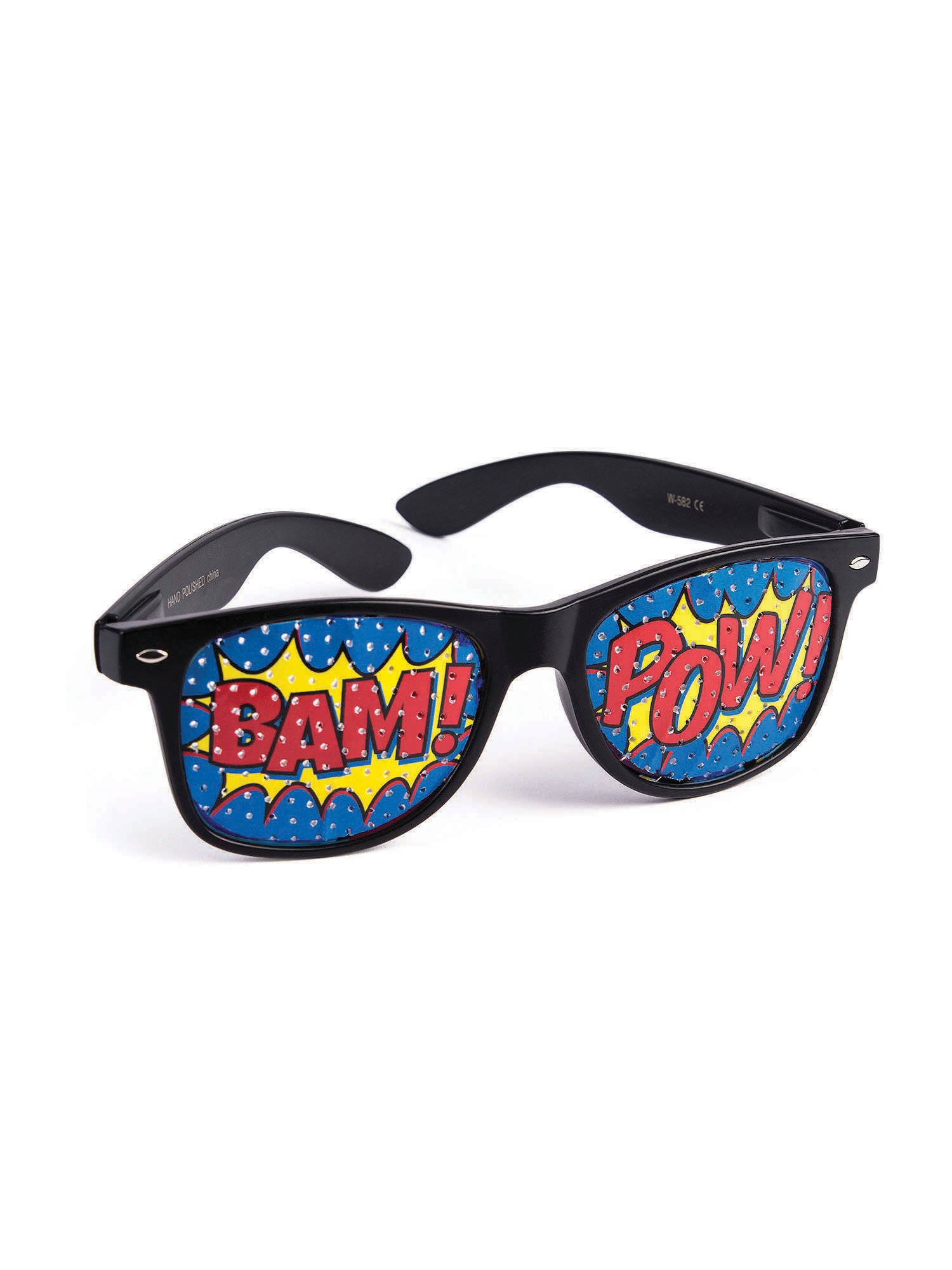 Pop Art Pow Screened Sunglasses