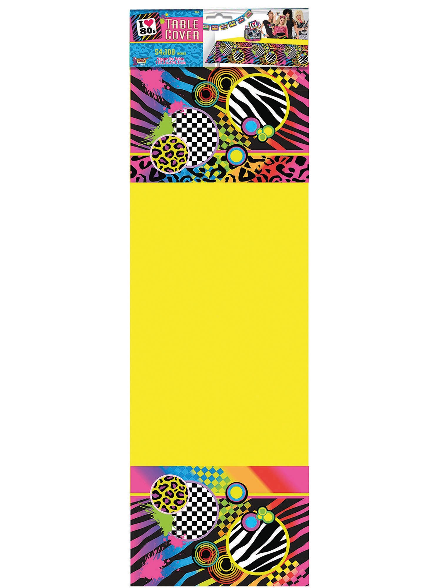 80S Party Table Cloth