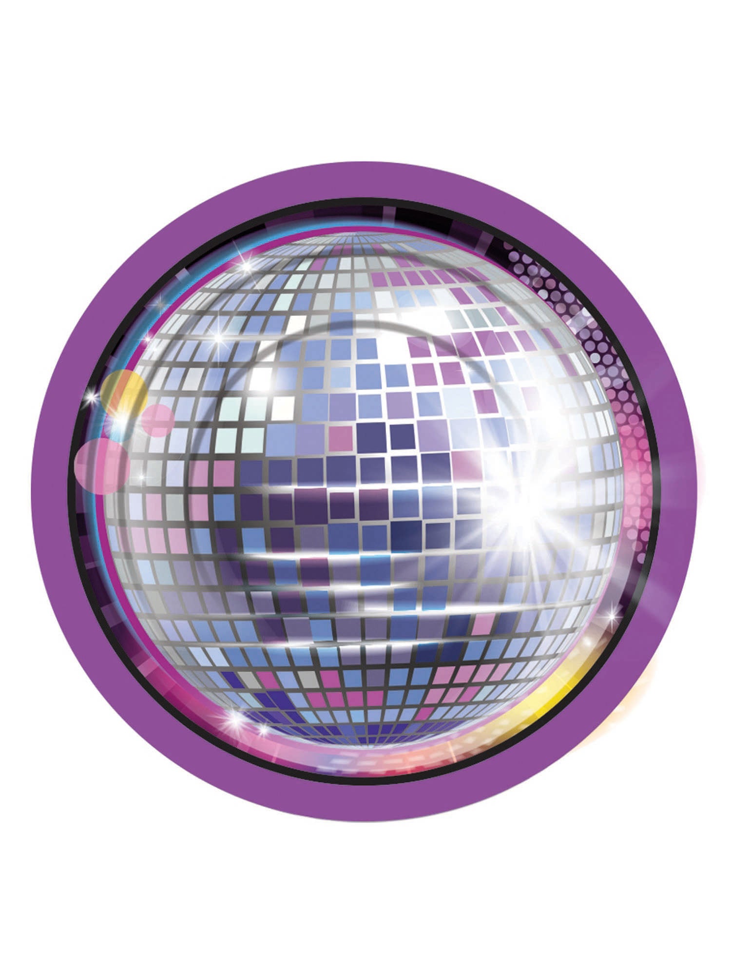 Disco Small Plate (8 Pcs)