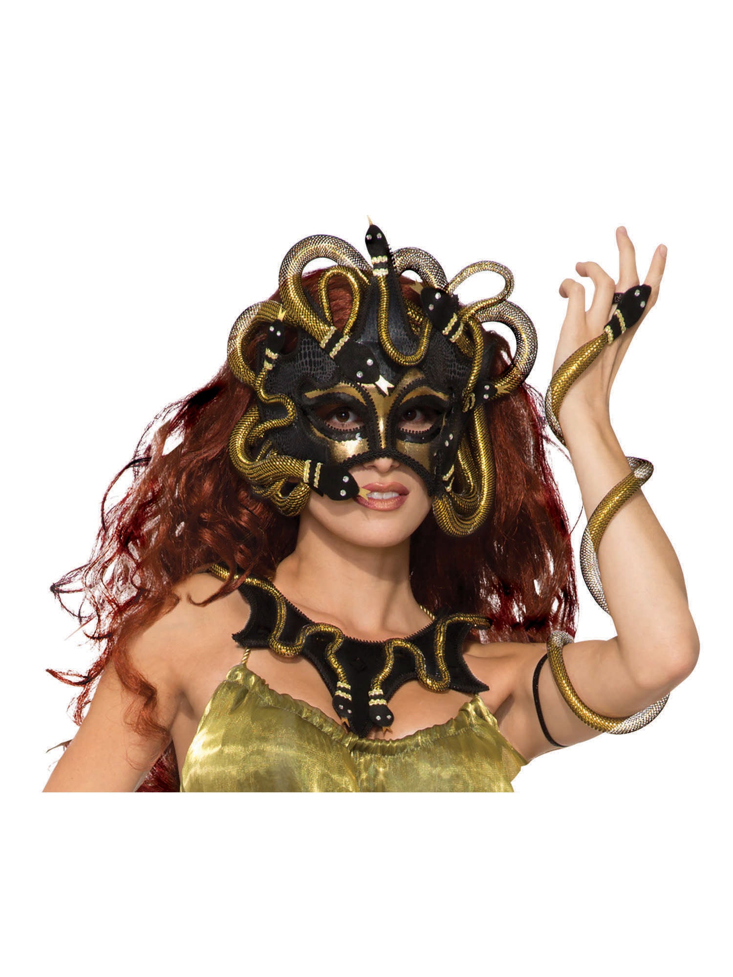 Medusa Mask (Ribbon Tie)