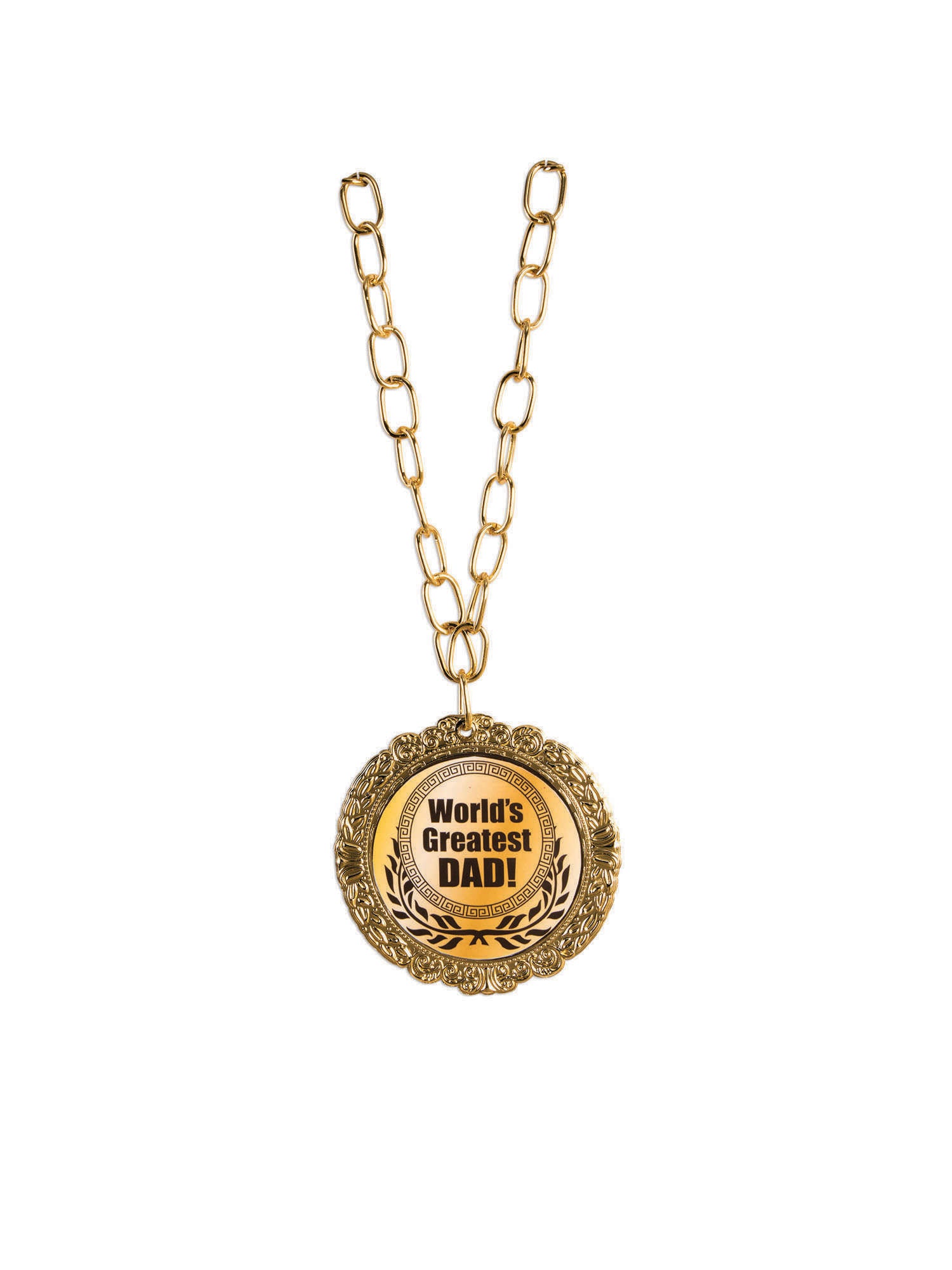 Medal Award Worlds Greatest Dad
