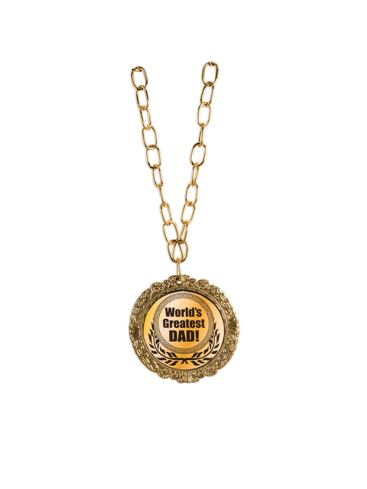 Medal Award Worlds Greatest Dad 1
