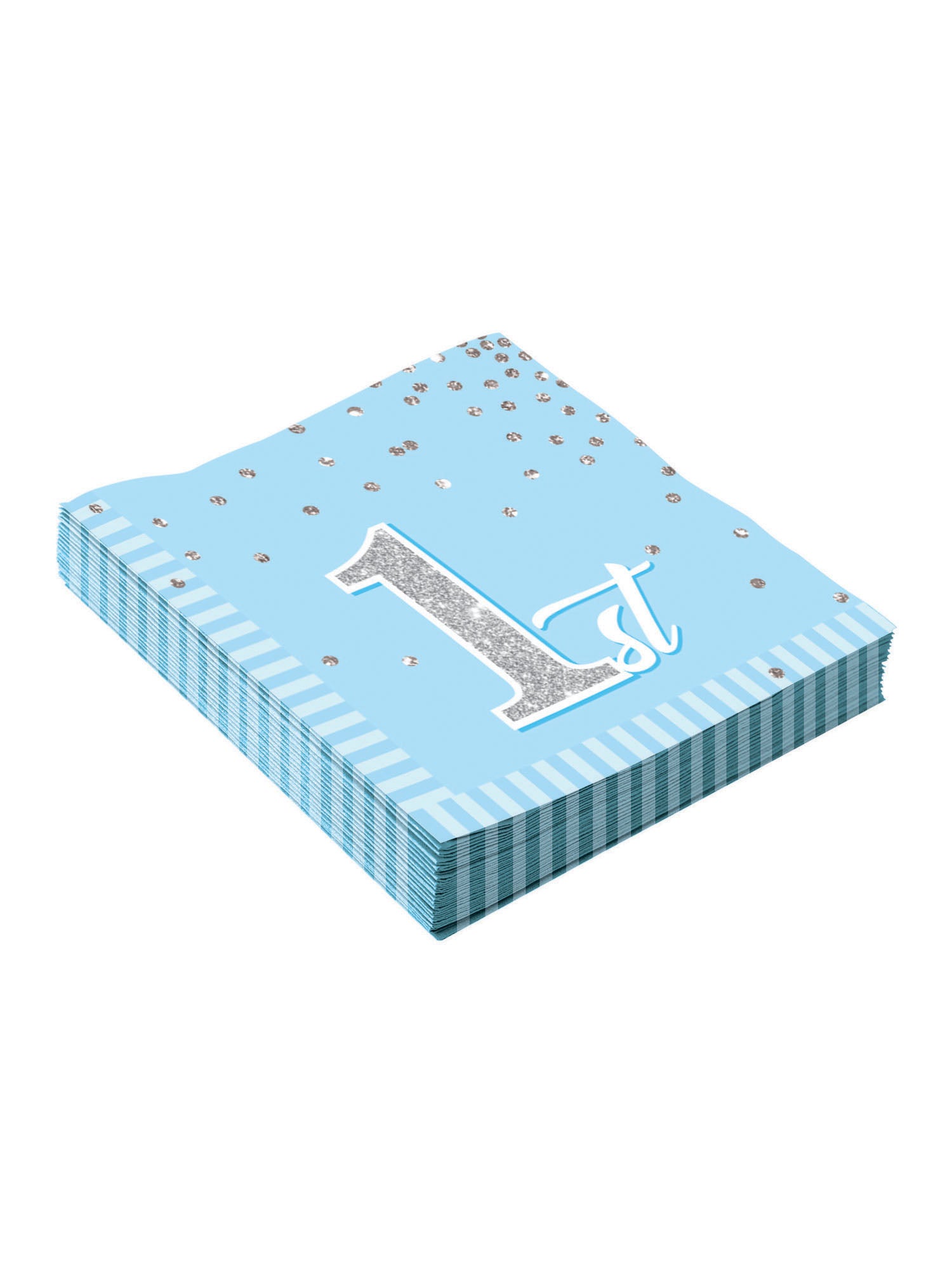 Birthday (1St) Boy Napkin 33Cm