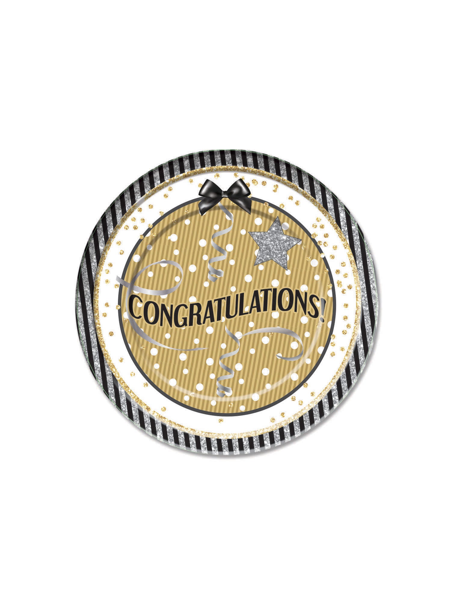Congratulations Plates 17cm