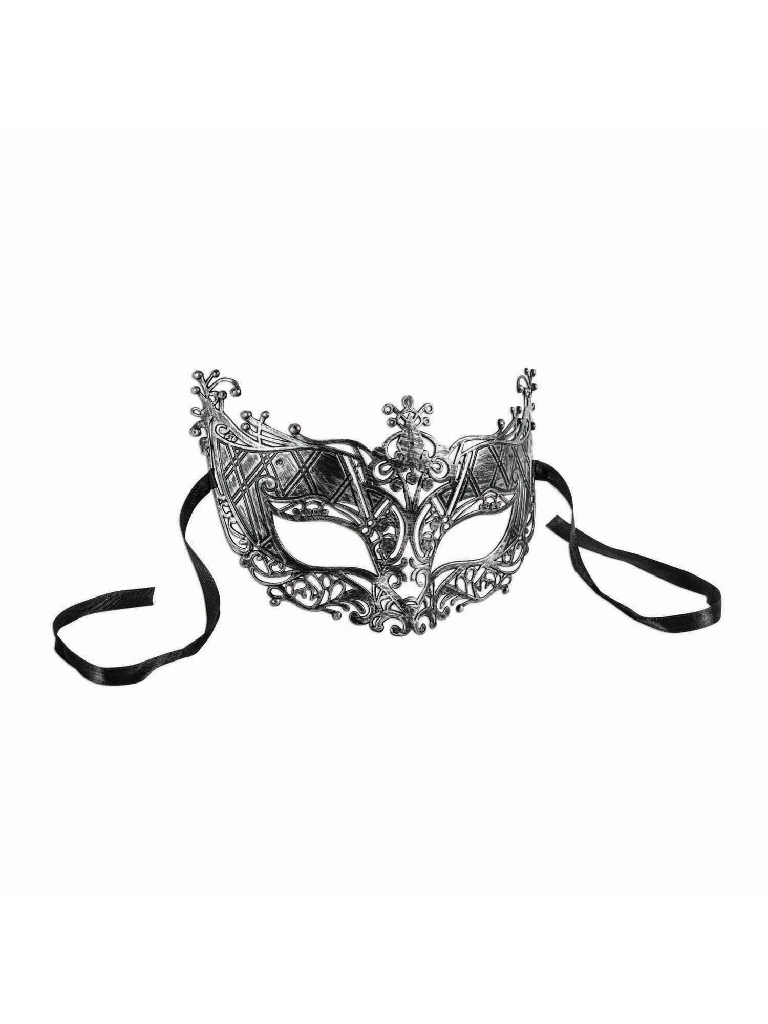 Eyemask - Silver Filigree