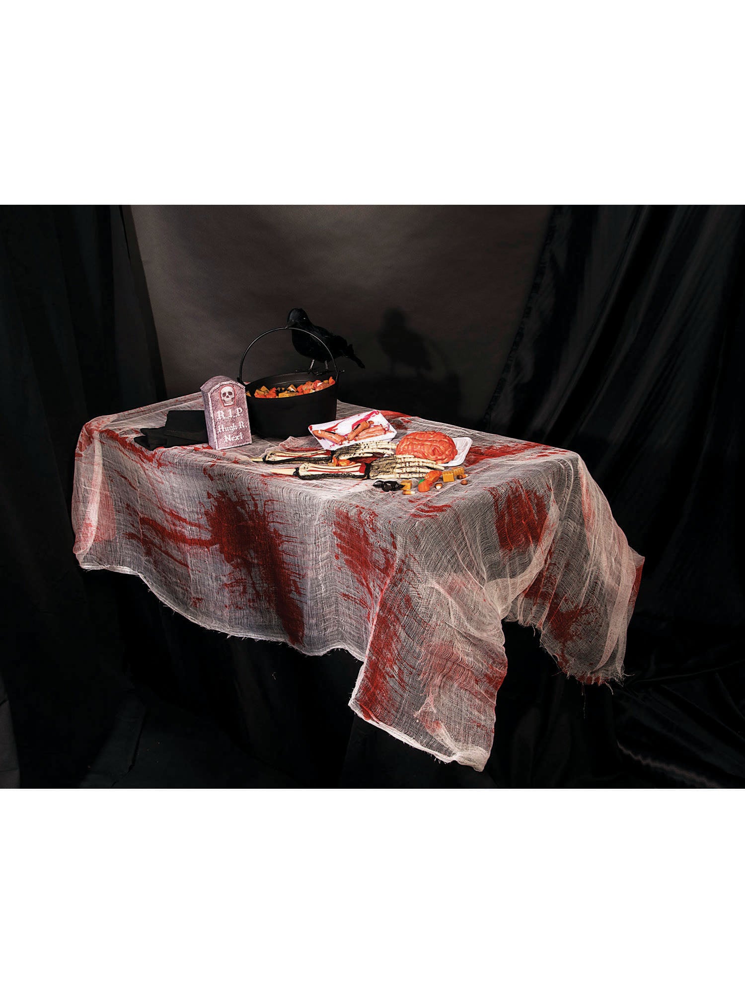 Bloody Gauze Table Cover 137X274Cm