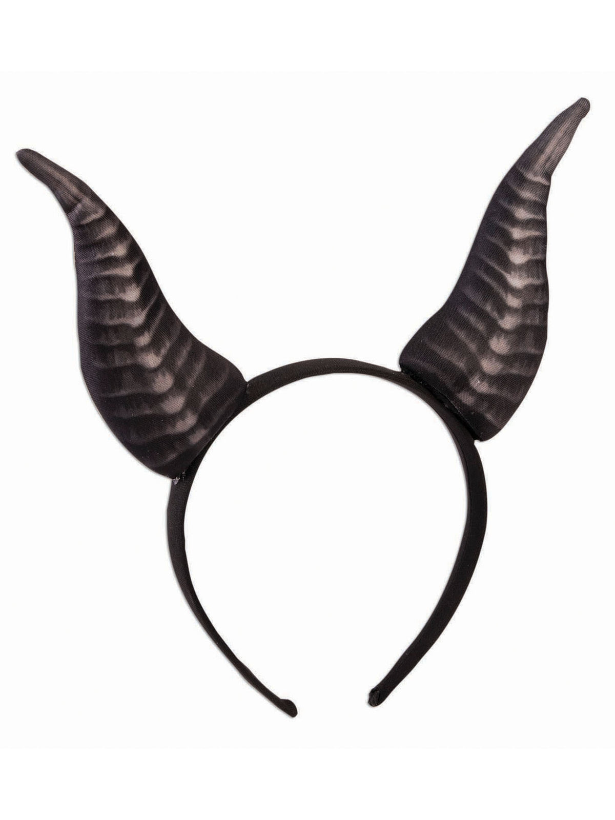 Demon Horns Headband Black 1