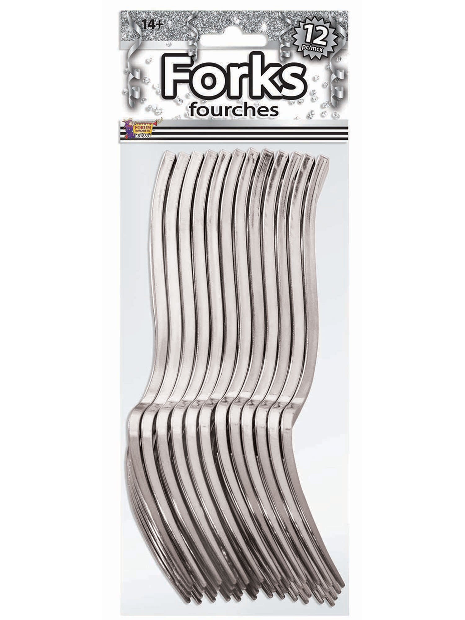 Silver Plated Forks ( 12 Pack)