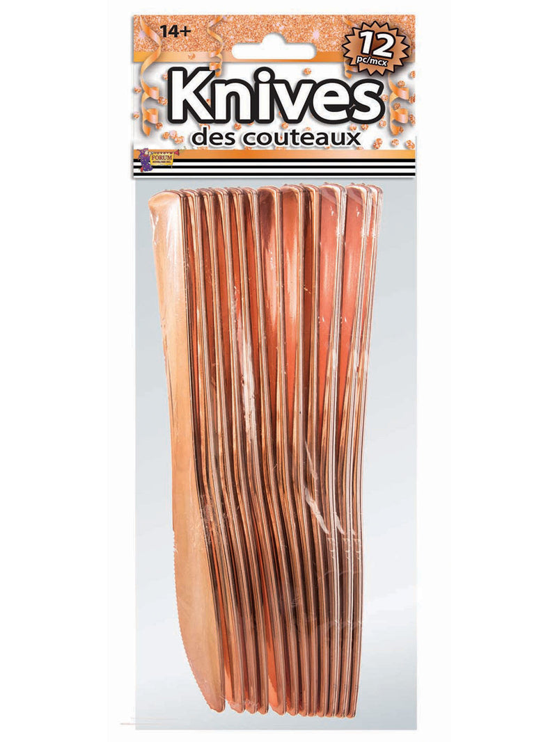 Rose Gold Knives ( 12 pack)