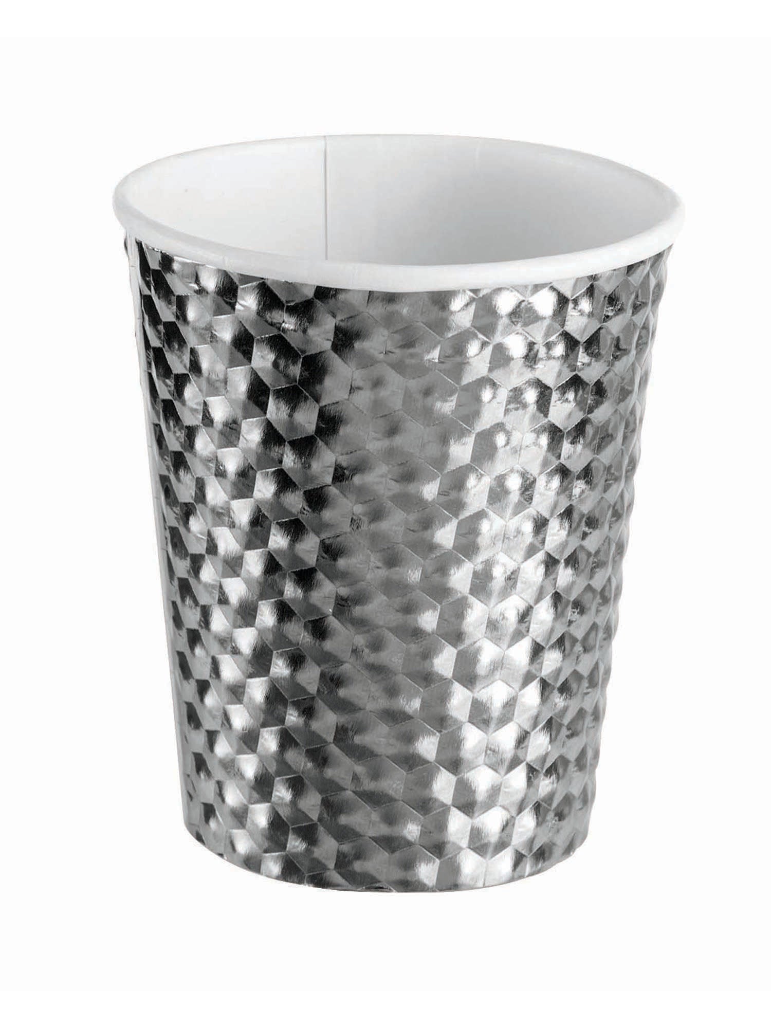 Silver paper Cups ( 8 pack)