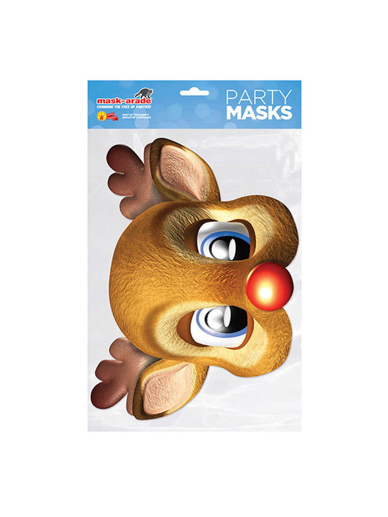 Rudolph Character Face Mask