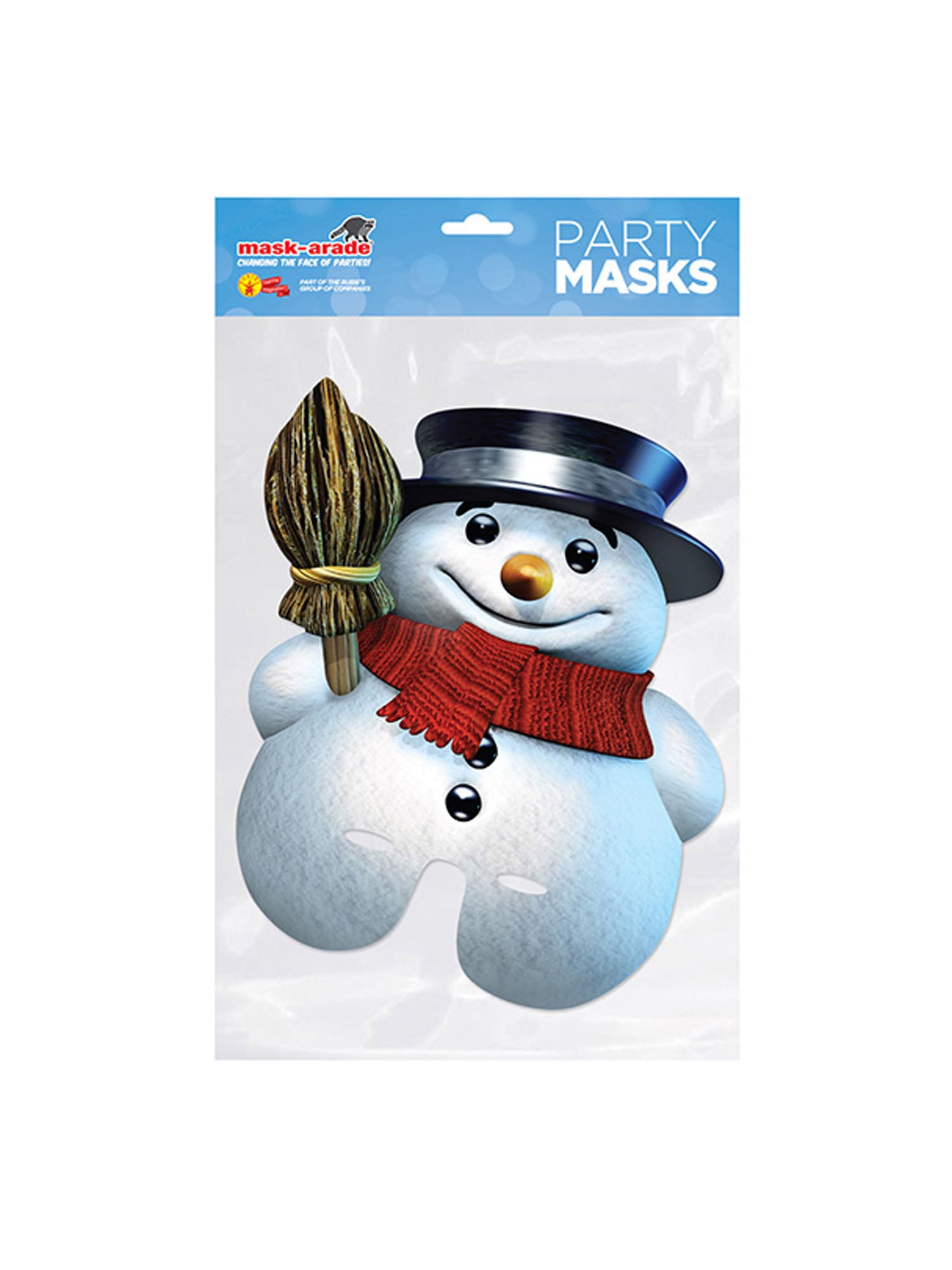 Snowman Character Face Mask
