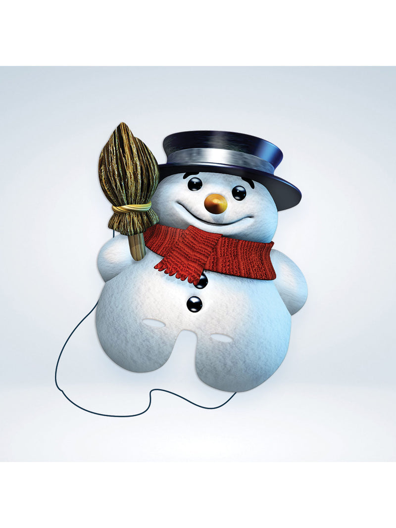 Snowman Character Face Mask