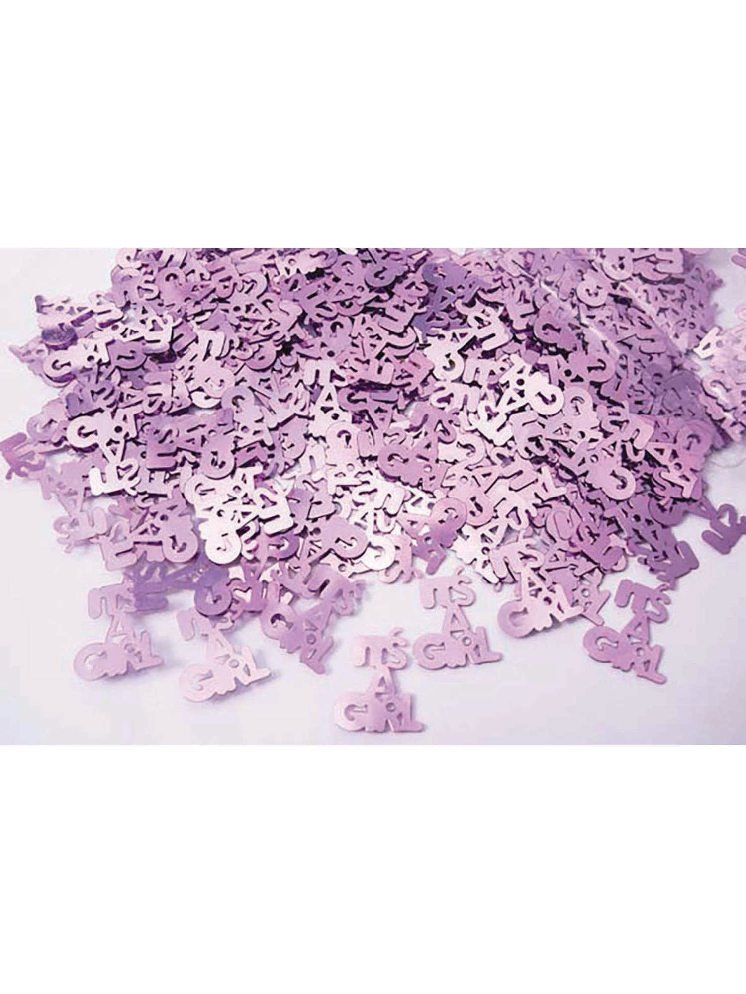 Confetti Its A Girl Met Light Pink