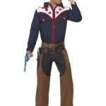 Wild West Rodeo Cowboy Costume for Men