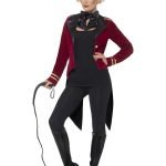 Dazzling Red Ringmaster Carnival Costume