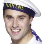 Marine Sailors Hat, White