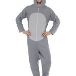 Howling Midnight Wolf Costume