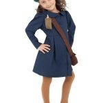 Vintage World War II Evacuee Girl Costume