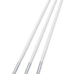 Essential White Brush Set by Smiffys - Trio of Styles for Expert Makeup Applications