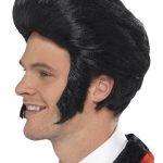 Retro Rockabilly Quiff Wig for Men