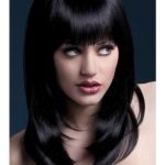 Exquisite Black Fever Tanja Wig for Stylish Costume Parties