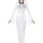 Haunted Asylum Nun Costume, White