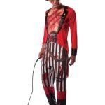 Terrifying Spectacle Mauled Ringmaster Costume – Men's Horror Ensemble