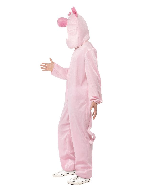 Cute Pink Pig Costume for Men - Image 2