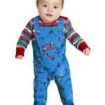 Chucky Baby Costume, Blue & Red